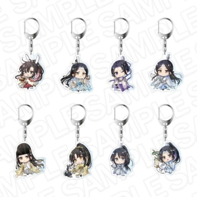 大河幻想ラジオドラマ「魔道祖師」 オーロラアクリルキーホルダー 京まふ2026 ミニキャラ ver.