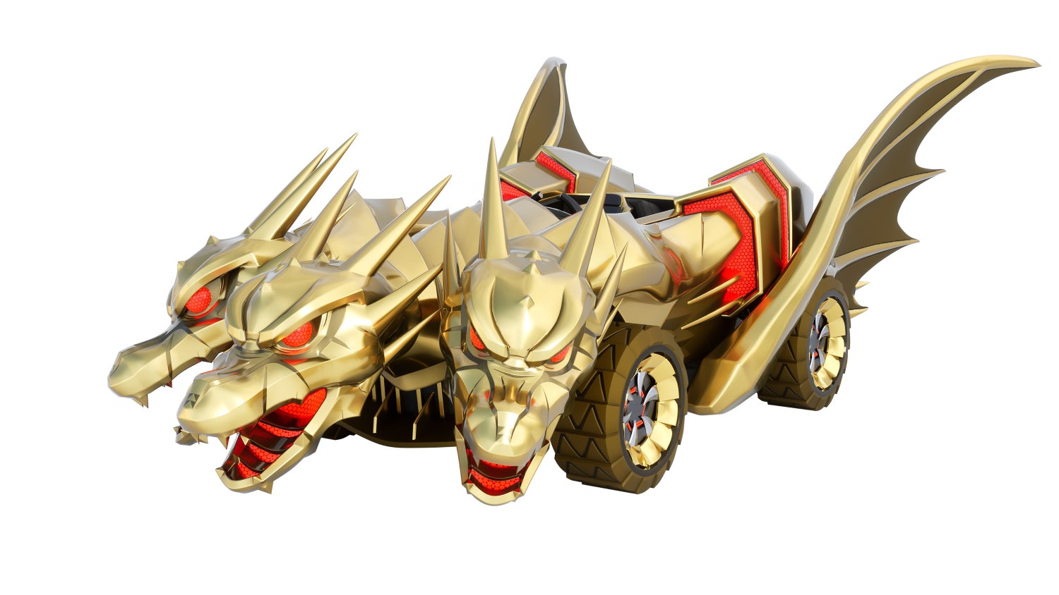 『ゴジラ パック』のマシン「キングギドラクーペ」