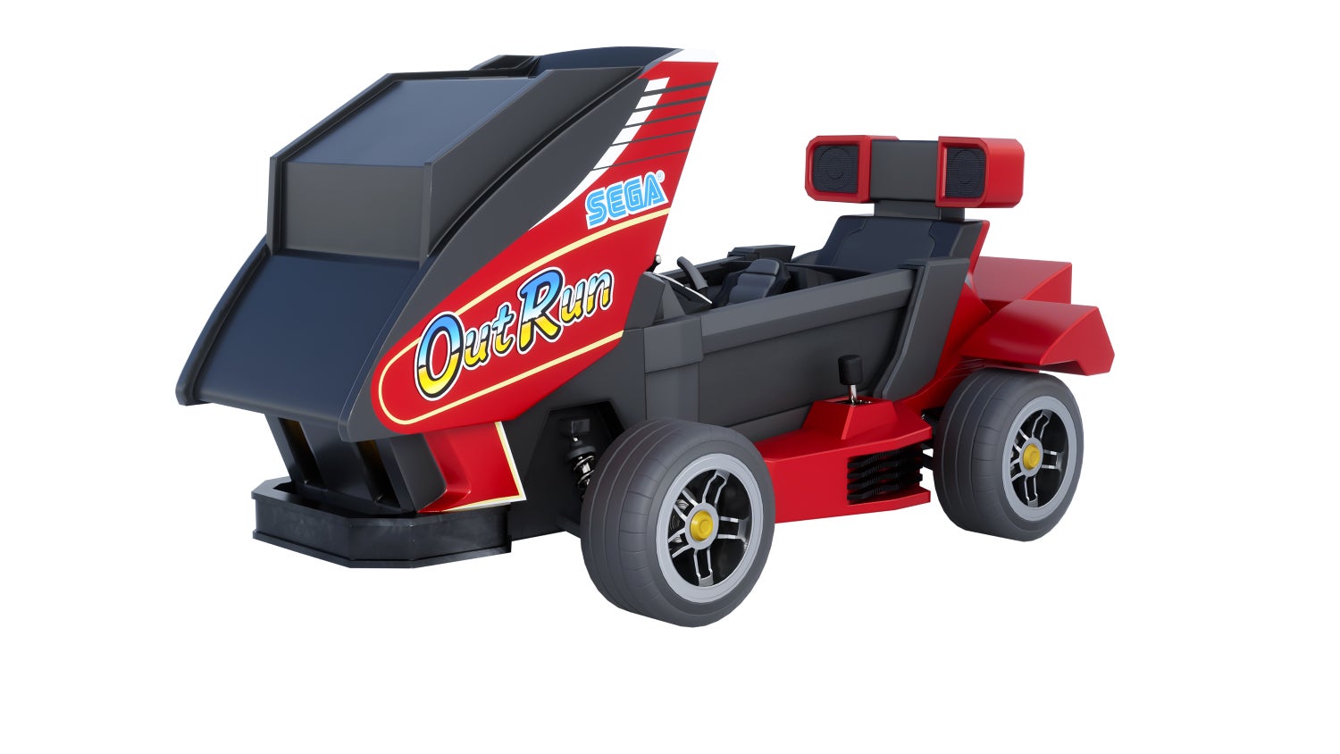 『セガランド パック』のマシン「アウトラン」