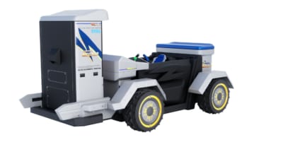 『セガランド パック』のマシン「スーパメガロ」