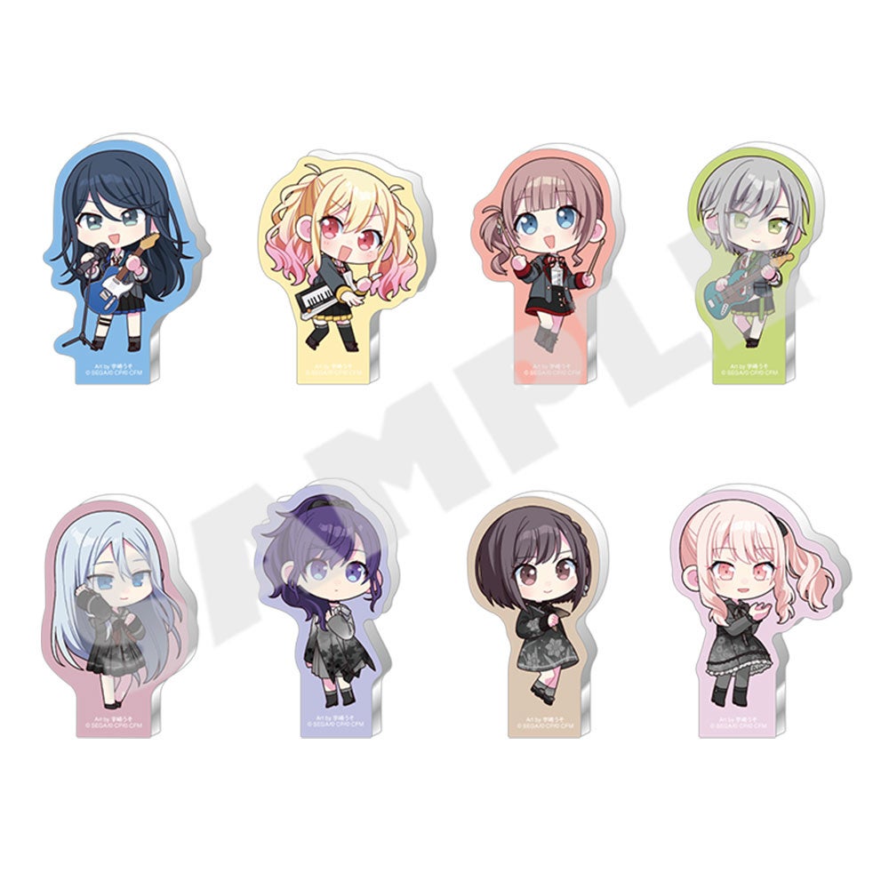 『プロジェクトセカイ 6th Anniversary 感謝祭』ミニキャラ アクリルフィギュアコレクションB