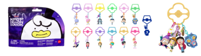 ハロー!フレンド ミニサプライズコレクションのキーチェーン