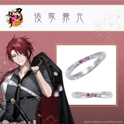『刀剣乱舞ONLINE』×THE KISS 後家兼光をイメージしたリング