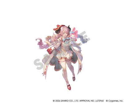 『サンリオキャラクターズ』×『グランブルーファンタジー』コラボイラスト マイメロディ×ナルメア