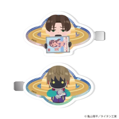 銀河特急 ミルキー☆サブウェイ×いらすとや カートとマックスの前髪クリップ2個セット