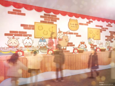 「ちいかわクリスマスマーケット」の参加型ゲーム「クッキー量りチャレンジ」