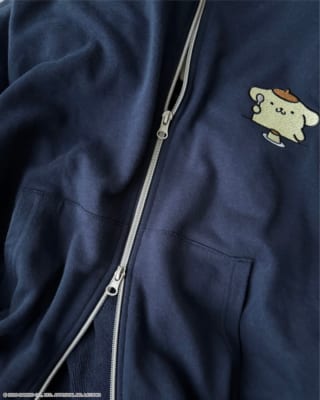 『サンリオキャラクターズ』×AS KNOW AS plus Wzipスウェットパーカー Wzipデザインの詳細