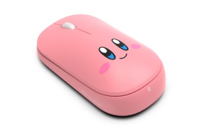 笑顔のカービィをあしらったマウス にっこり