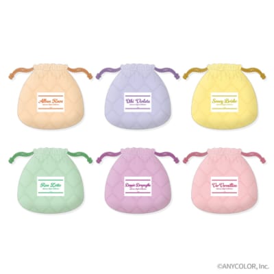 「NIJISANJI EN」AUTUMN STYLE COLLECTION キルティング巾着