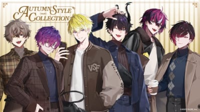 「NIJISANJI EN」AUTUMN STYLE COLLECTIONのメインビジュアル