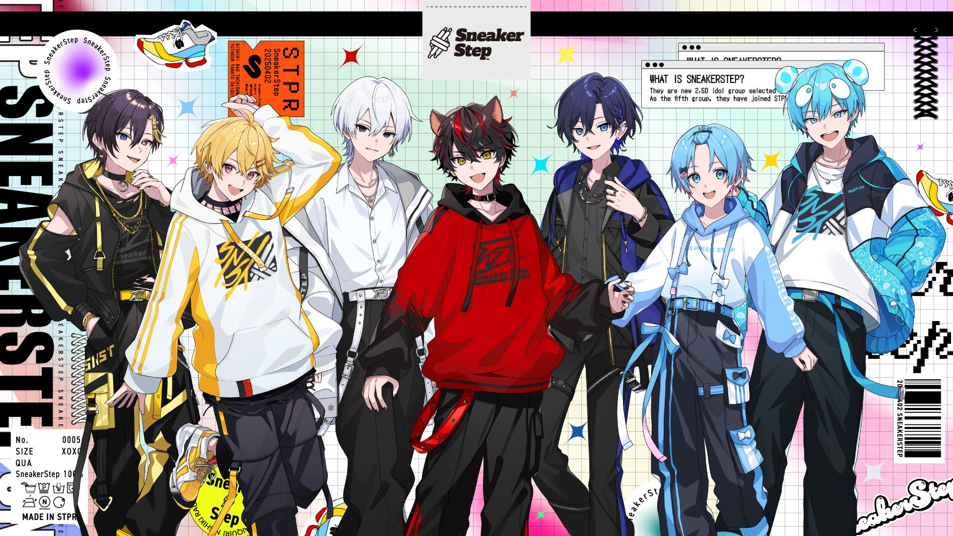 「すにすて」初のホール公演『We are SneakerStep! -3rd Step- “DAWN”』オフィシャル抽選先行が10月26日まで受付中！2027年1月に有明で3公演