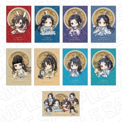 大河幻想ラジオドラマ「魔道祖師」 ポストカードセット 京まふ2026 ミニキャラ ver.