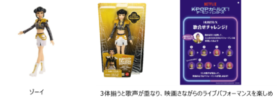 シンギングドール ゾーイと歌合せチャレンジの案内