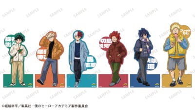 描き下ろしキャラクターパネル6人