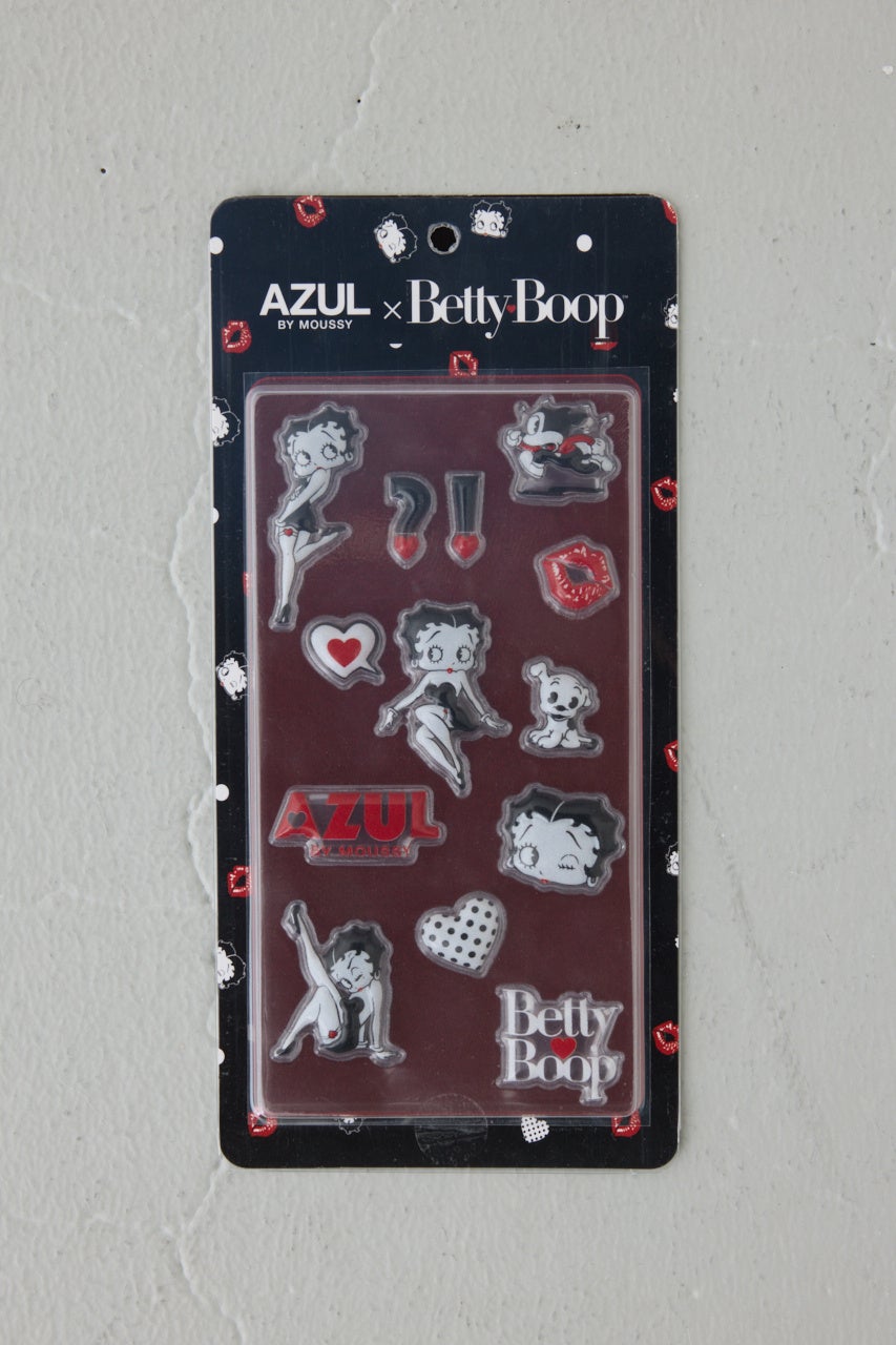Betty Boop×AZUL BY MOUSSY ぷくぷくシール