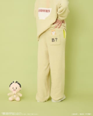 燃堂力モデルのロングパンツ着用例