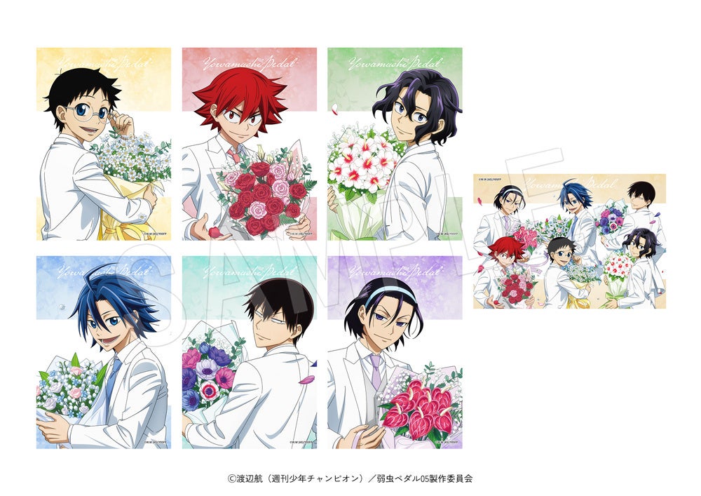 ブロマイドセット7枚入り BIRTHDAY FLOWER4 ver.