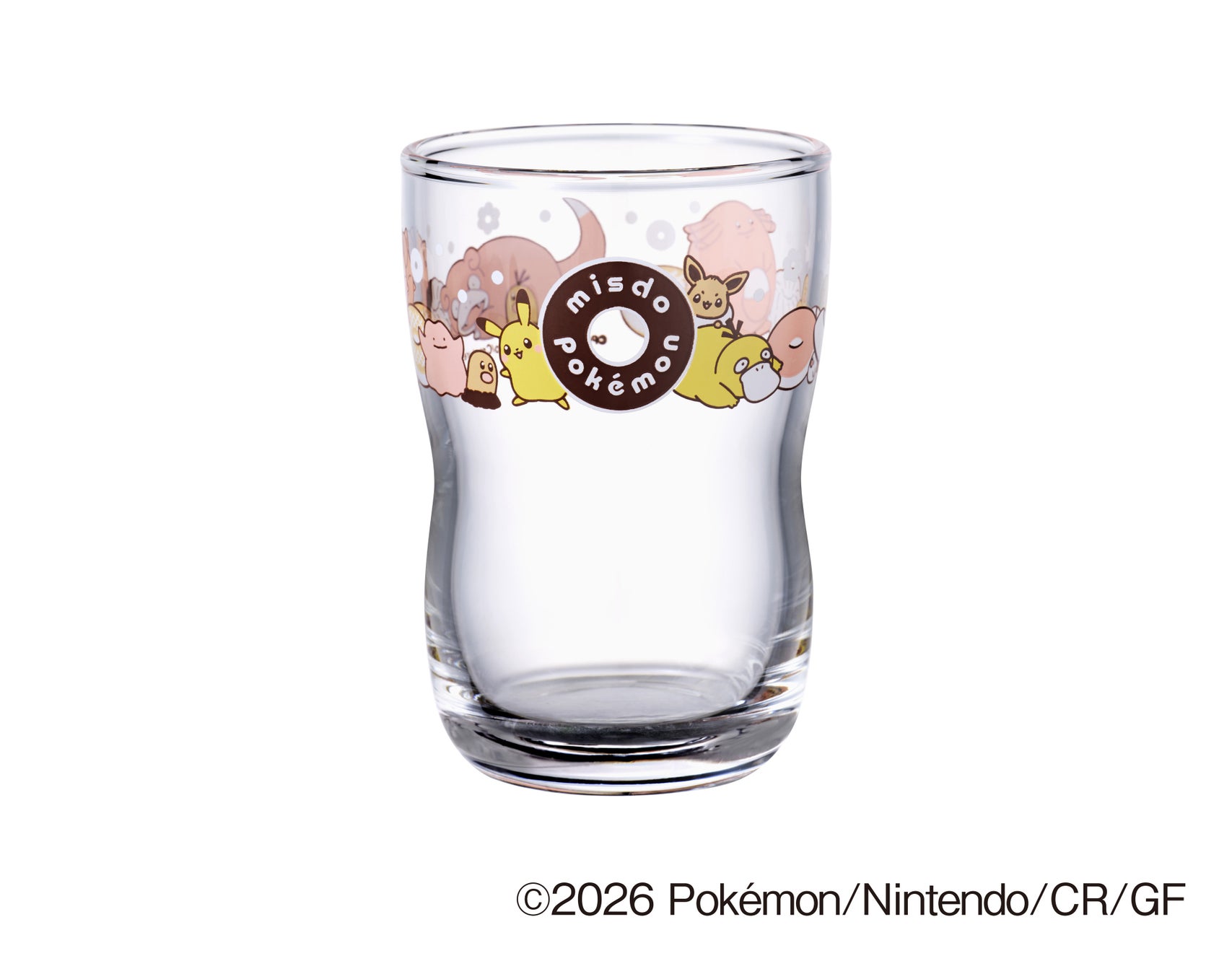 ポケモンデザインのつよいこグラス(大)