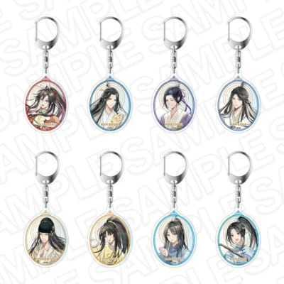 大河幻想ラジオドラマ「魔道祖師」 ホログラムアクリルキーホルダー 京まふ2026 ver.