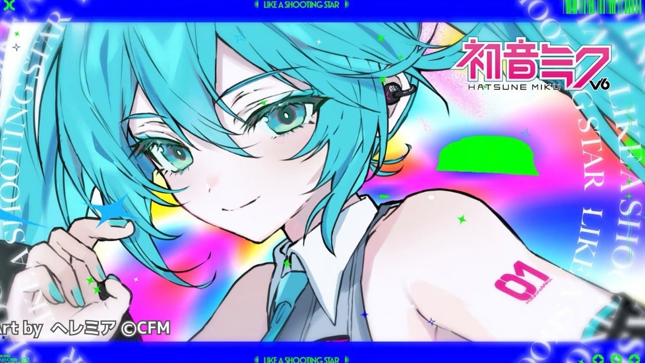 『Like a Shooting Star』MV公開！Crusherさんによる『初音ミク V6』記念曲
