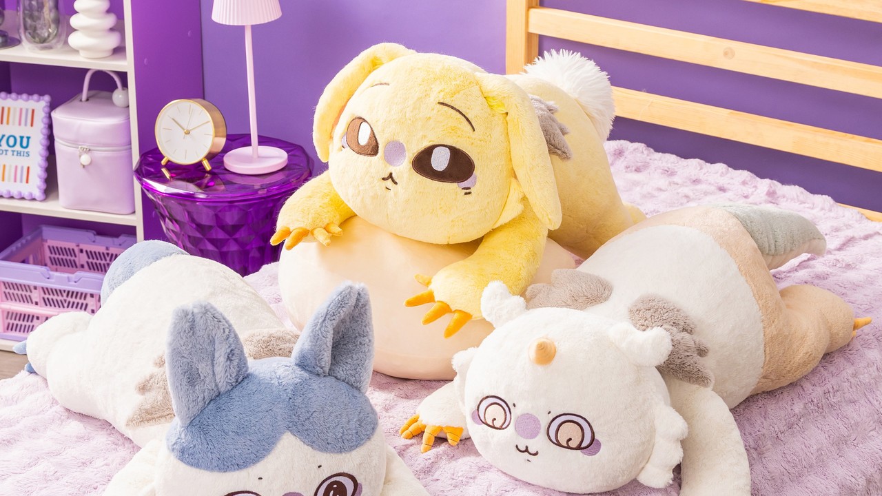 『まじかるちいかわ』強くなったハチワレとうさぎとあのこの巨大抱きぬいぐるみが10月13日より受注予約開始！