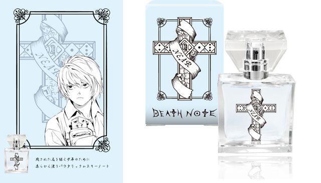 DEATH NOTE』夜神月は新世界の神へ捧げる香り！リューク、L、海砂、ニア、メロのフレグランス予約受付中 - 女性向けアニメ情報サイトにじめん