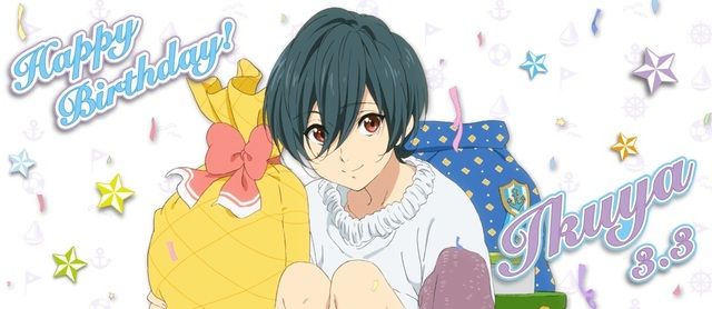 首痛いポーズの美人で格好いい郁弥！プレシャスバースデー『Free!』より郁弥の描き下ろしイラスト公開！ - 女性向けアニメ情報サイトにじめん