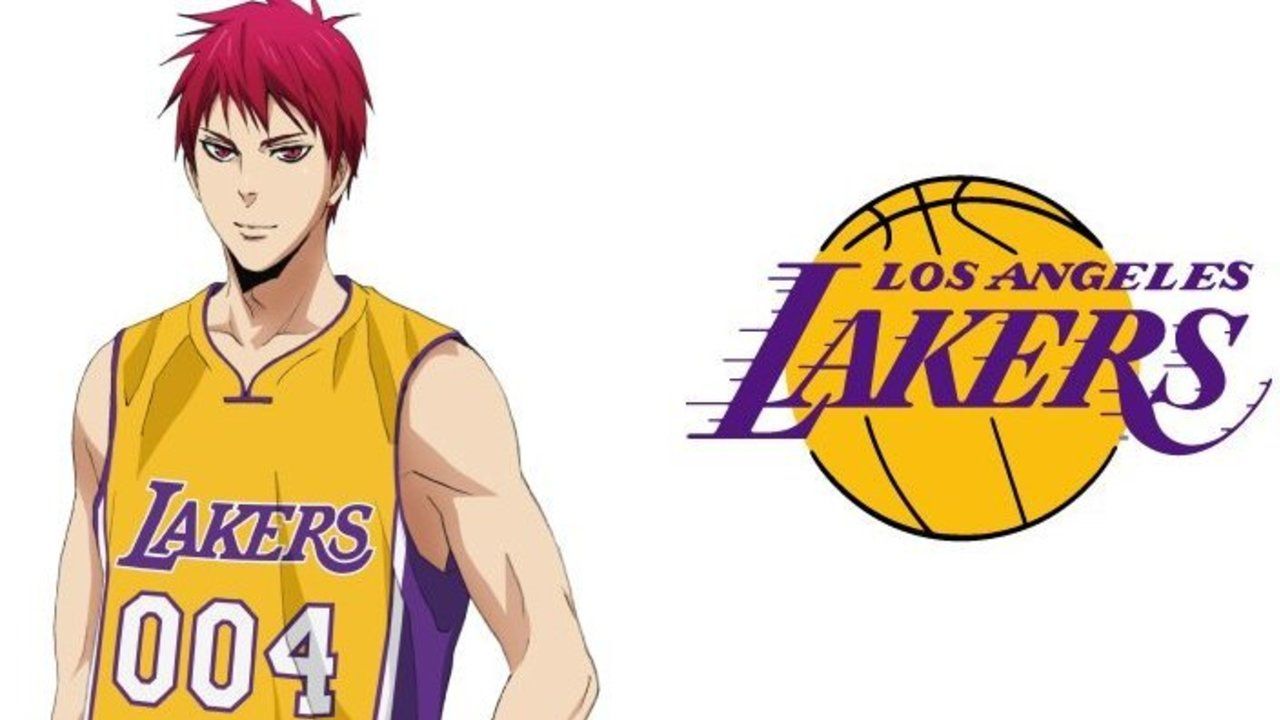 ​NBA×劇場版『黒子のバスケ』第4段は赤司ロサンゼルス・レイカーズ！なんだか新鮮な黄色のユニフォーム姿！