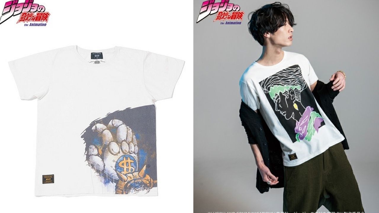 どれもかっこよくてオシャレに着れちゃう！？『ジョジョ4部』のザ・ハンドや岸辺露伴のTシャツが発売！