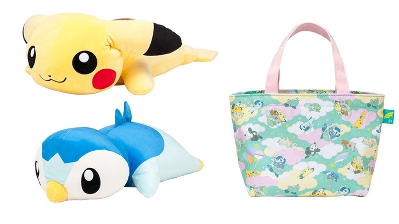 ピカチュウたちがくったりかわいい！『ポケモン』くったりぬいぐるみシリーズが可愛いグッズになって登場！