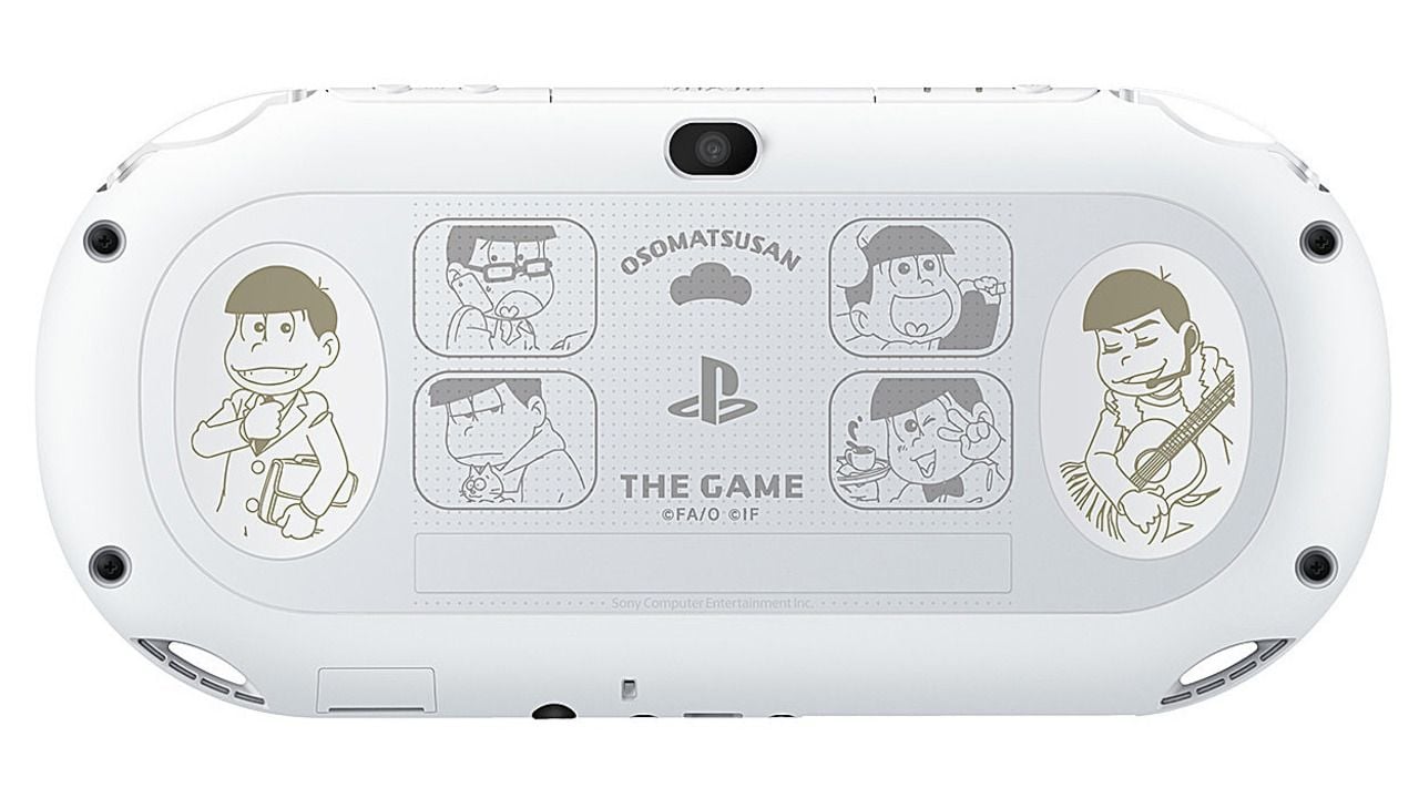 本体がもう一台欲しくなっちゃう！？PS Vitaに6つ子が刻印された『おそ松さん THE GAME』スペシャルパックが予約受付中！