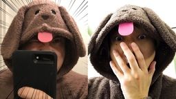 諏訪部順一さん「私のパーカー、犬すぎ…?」安元洋貴さん・村瀬歩さんとお揃いのマッカチンパーカー姿を披露!