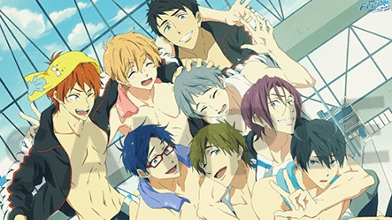 『Free!TM 約束』より入場者プレゼントやグッズが公開！今回の描き下ろしは仲良しな水着姿の8人！