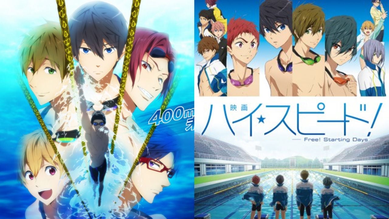 日テレプラスにてアニメ『Free!』2シリーズ＆『ハイ☆スピード！』一挙放送！さらに『TM 約束』の公開を記念して大型ビジュアル掲出！