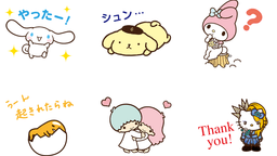 スタンプ連打したくなる可愛さ!「サンリオキャラクター大賞」上位40位が揃ったLINEスタンプが登場!