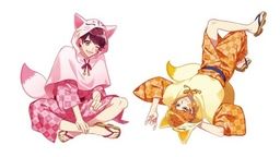 『A3!』×『太鼓の達人』コラボよりイラストが公開!狐フードに浴衣という可愛い組み合わせ!