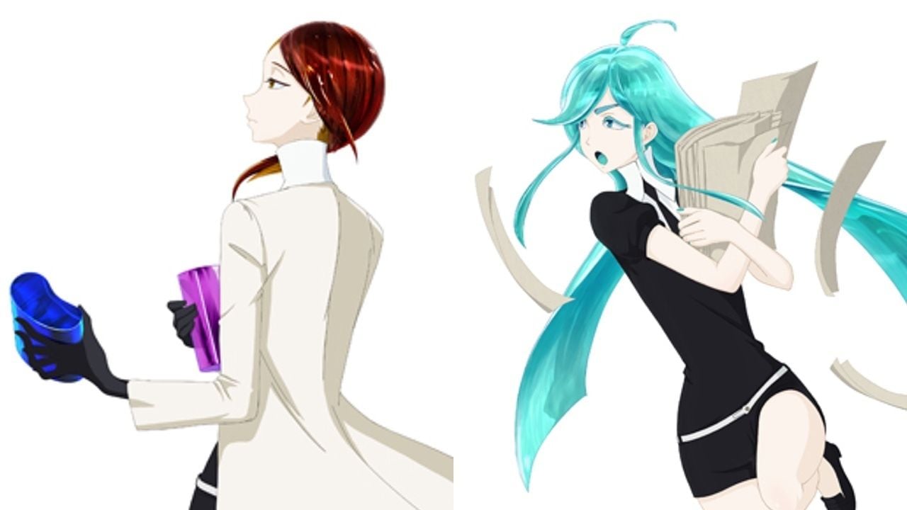 アニメ『宝石の国』より宝石達の修復を担当するルチルと月人研究マニアなアレキサンドライトのビジュアル公開！