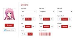 人工知能が美少女キャラを自動生成!?「MakeGirls.moe」で美少女キャラを作ってみた!