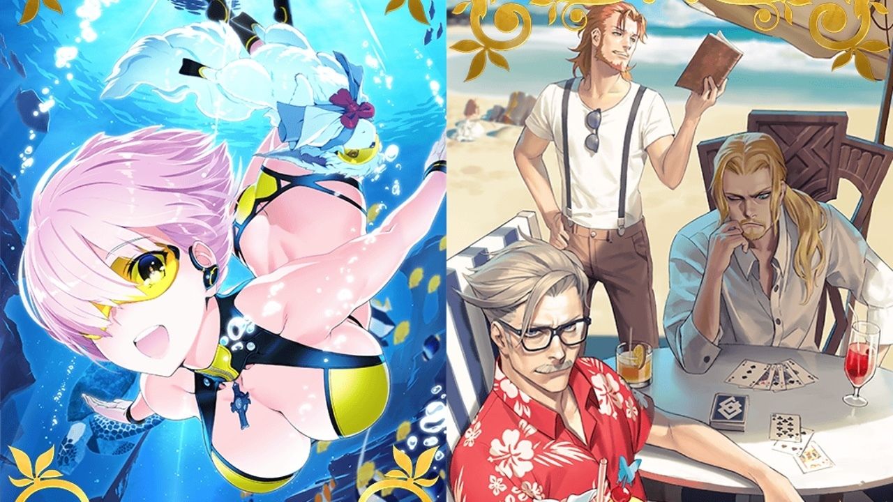 『FGO』水着イベントの第二部の詳細が公開！夏を楽しむ男性サーヴァントたちの礼装も登場！