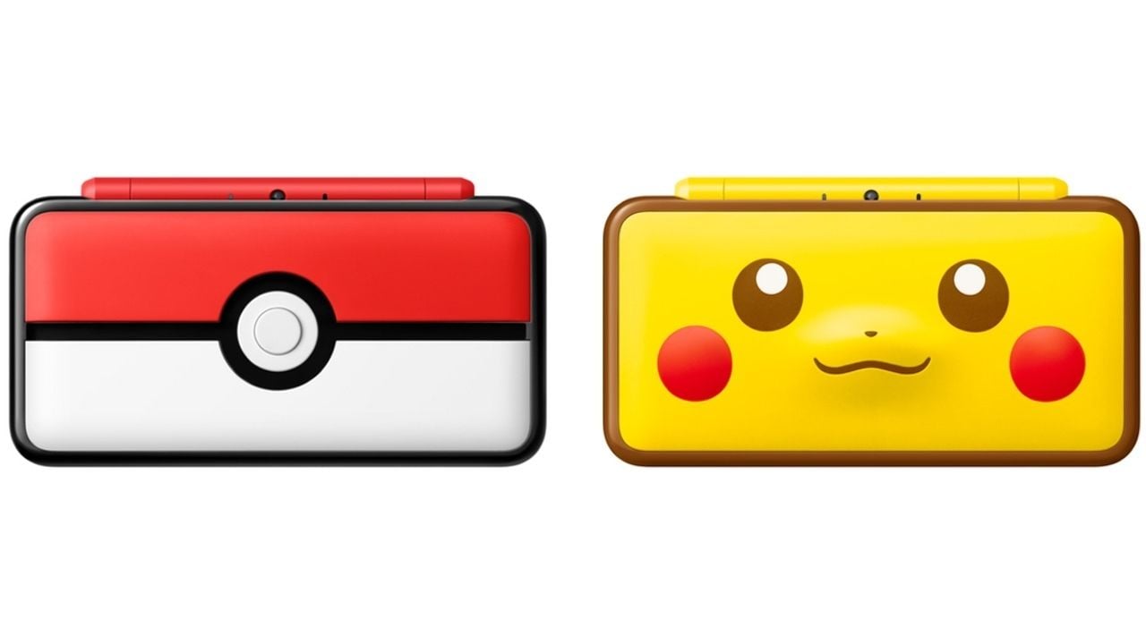 立体的なピカチュウとモンスターボール！ニンテンドー2DS LLに『ポケモン』オリジナルデザインが登場！