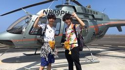 梶裕貴さんと岡本信彦さんがハワイへ!夕日をバックにジャンプしたりインスタ映えしそうな写真を公開!