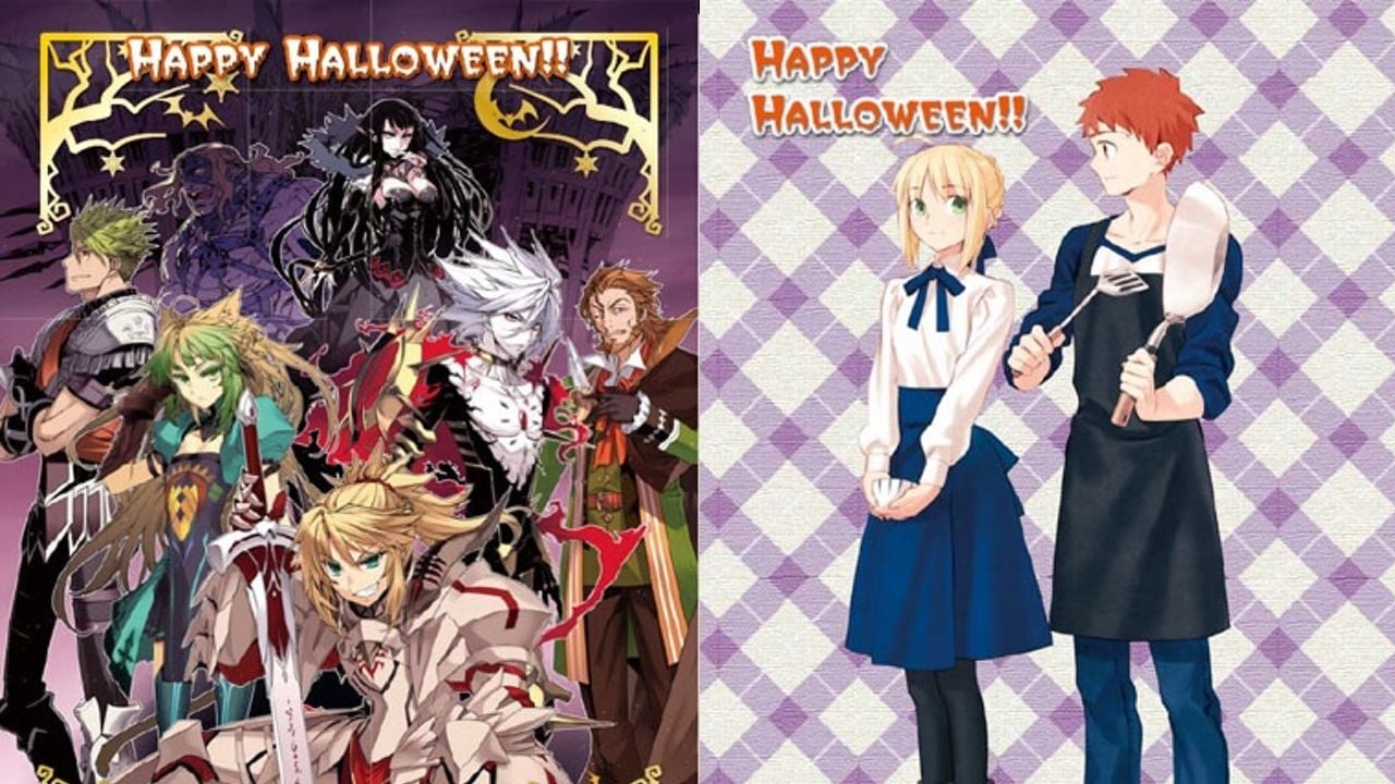 全国のアニメイトで『Fate』シリーズのハロウィンイラストカードが貰えるフェアが開催決定！