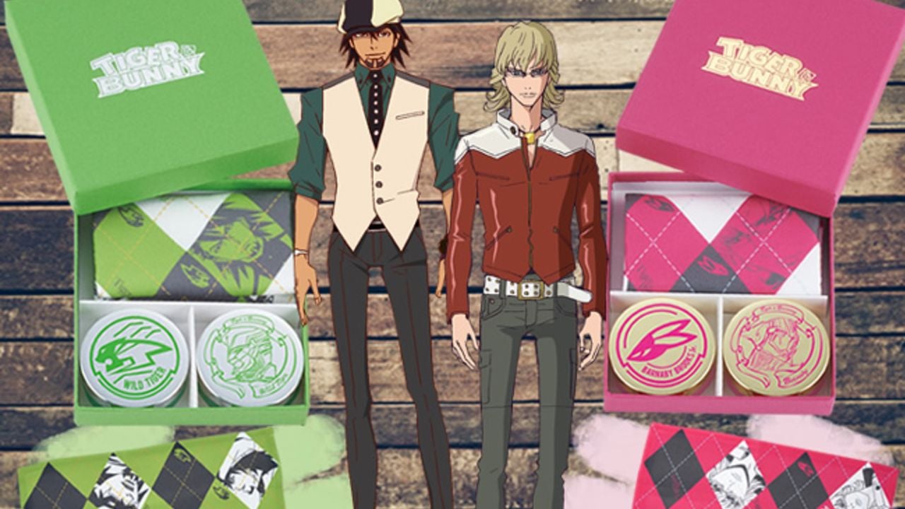 『TIGER & BUNNY』から リップバーム＆練り香水セットが登場！