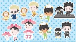 DJオタベックやファンシーなJJ！？『ユーリ!!! on ICE』xサンリオキャラクターズ第2弾デザイン公開！