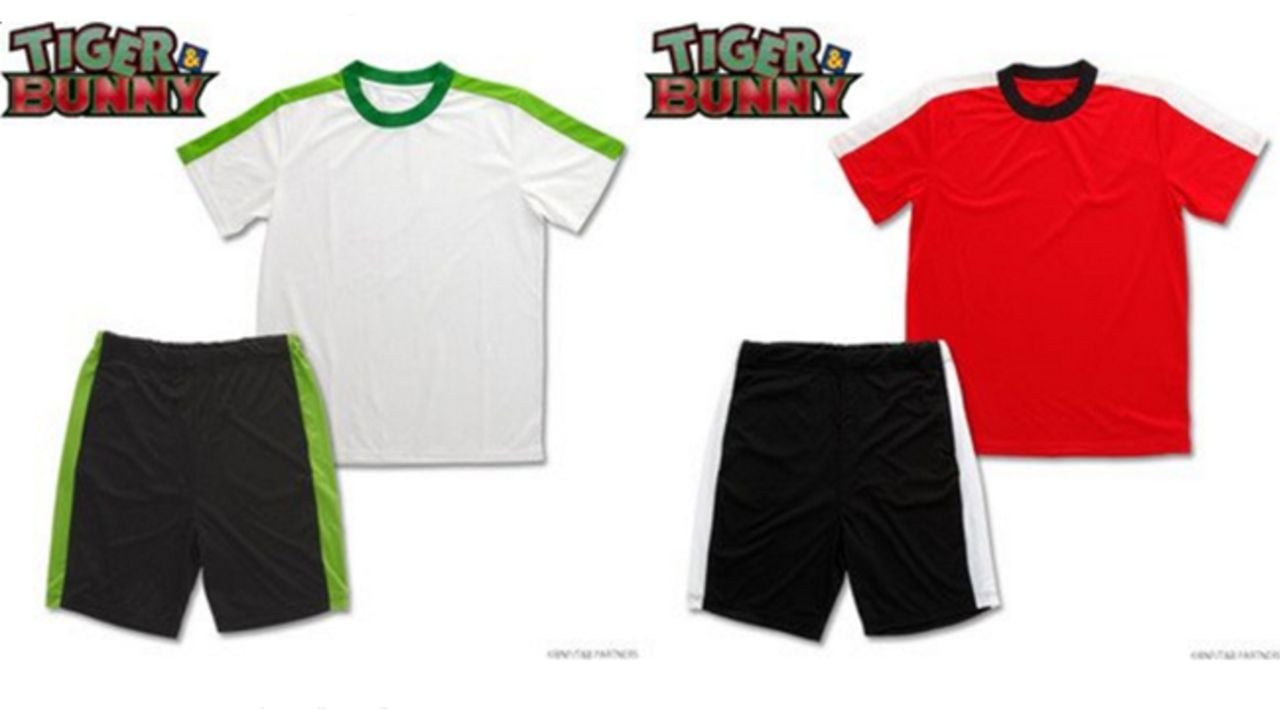 『TIGER&BUNNY』虎徹とバーナビーとお揃いのトレーニングウエアが発売！