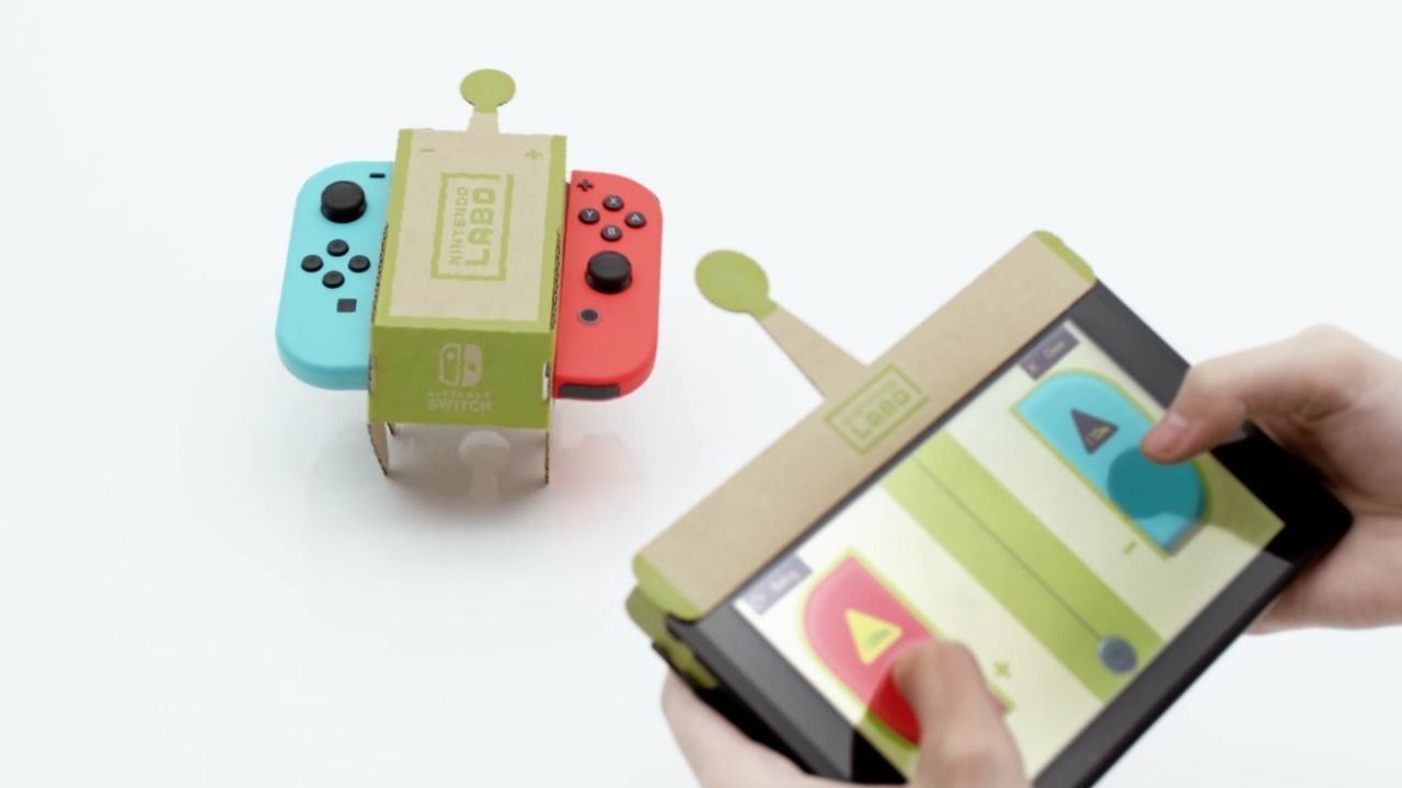 親子で楽しめちゃう！ダンボールを組み立てて遊ぶ工作キット「Nintendo Labo」が登場！