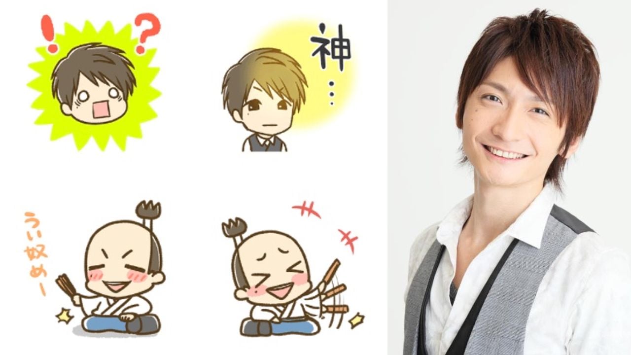 島﨑信長さんのしゃべるLINEスタンプが登場！テンション高めな録り下しボイス！