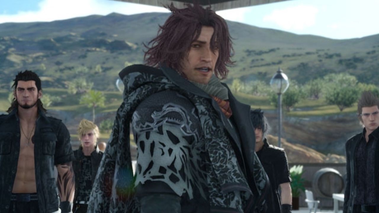 『FF15』のアーデンに似てる！ついに公式から「自己防衛おじさん」のコラ画像が投稿され話題に