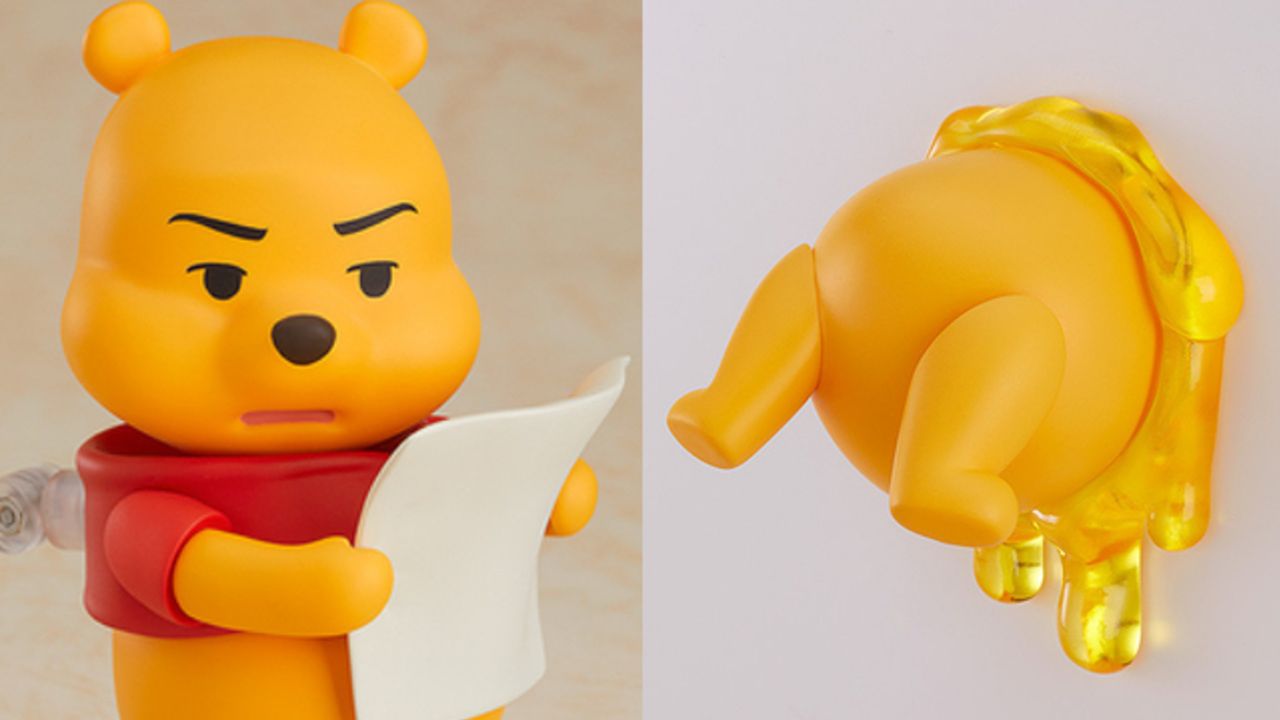 『くまのプーさん』プーさんがねんどろいどになって登場！ネタでよく使われるおなじみの顔も完全再現！