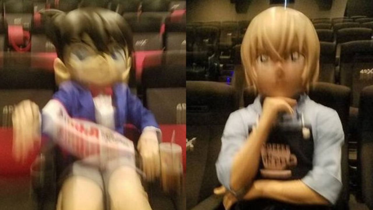 安室＆コナンが『ゼロの執行人 4DX』を先行体験！揺れる座席に「なかなか楽しめましたよ」と息絶え絶えにコメント